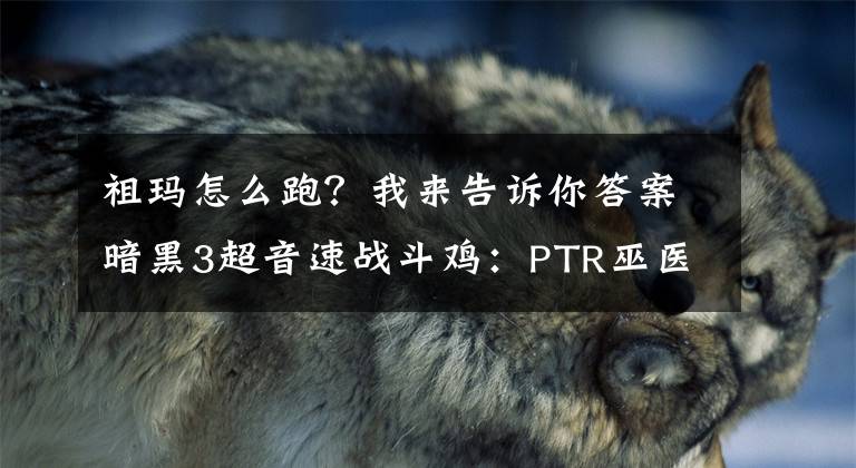 祖玛怎么跑？我来告诉你答案暗黑3超音速战斗鸡：PTR巫医毒鸡流实战心得分享