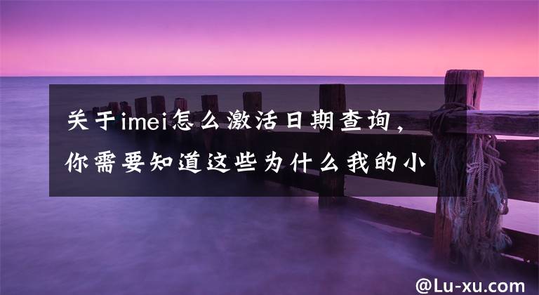 关于imei怎么激活日期查询，你需要知道这些为什么我的小米11手机没有激活时间查看呢