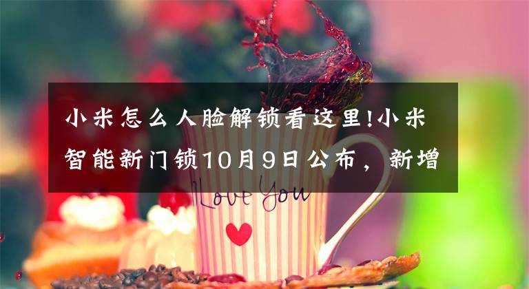 小米怎么人脸解锁看这里!小米智能新门锁10月9日公布，新增人脸解锁