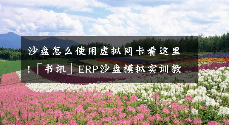 沙盘怎么使用虚拟网卡看这里!「书讯」ERP沙盘模拟实训教程（第3版）