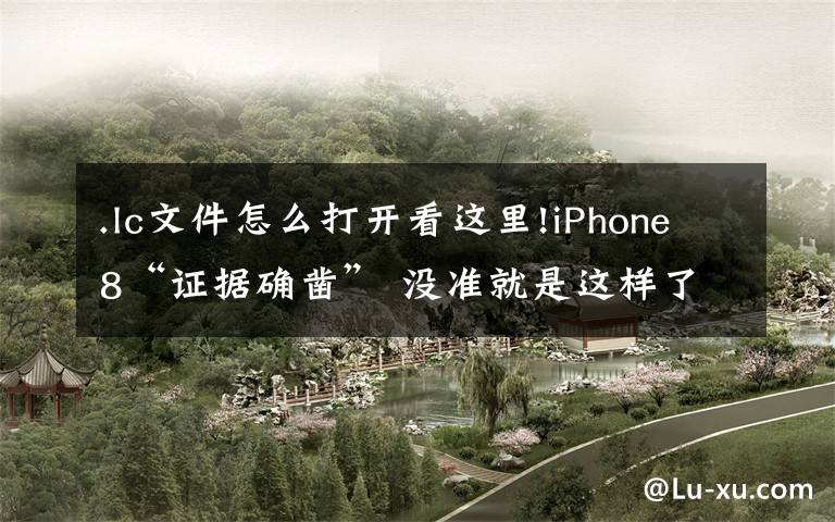 .lc文件怎么打开看这里!iPhone8“证据确凿” 没准就是这样了