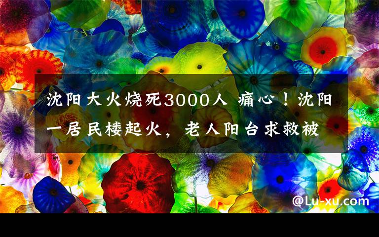 沈阳大火烧死3000人 痛心！沈阳一居民楼起火，老人阳台求救被烧身亡