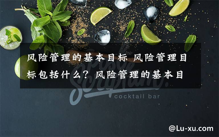 风险管理的基本目标 风险管理目标包括什么？风险管理的基本目标是文章配图