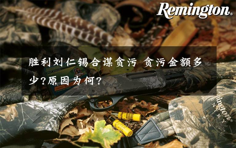 胜利刘仁锡合谋贪污 贪污金额多少?原因为何?