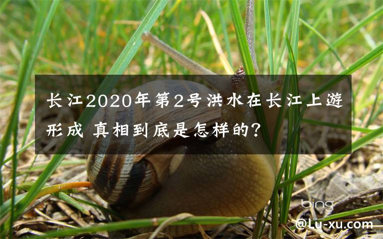 长江2020年第2号洪水在长江上游形成 真相到底是怎样的？