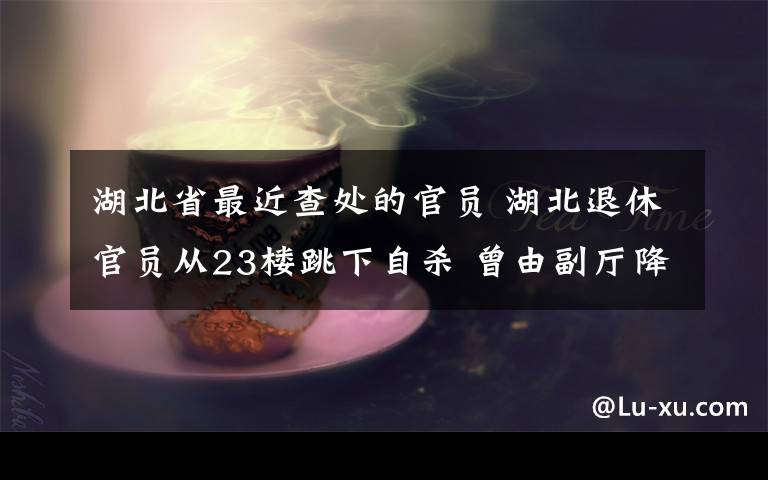 湖北省最近查处的官员 湖北退休官员从23楼跳下自杀 曾由副厅降为处级