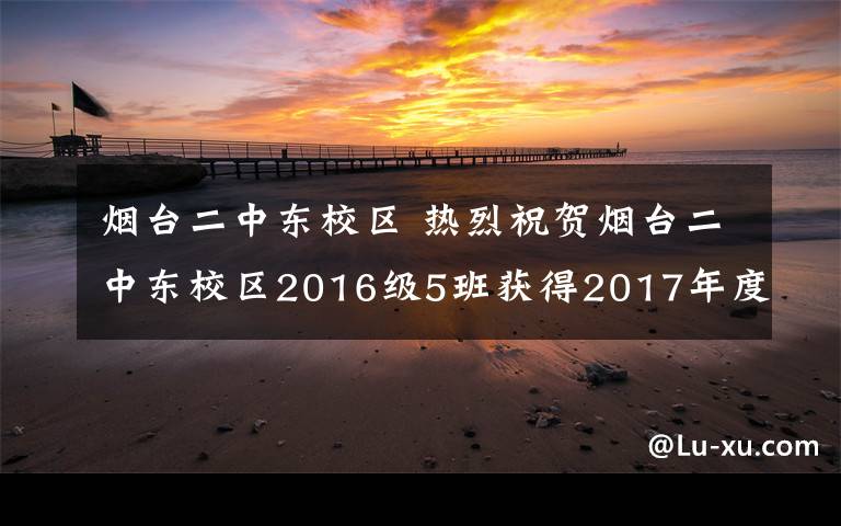 烟台二中东校区 热烈祝贺烟台二中东校区2016级5班获得2017年度烟台二中春季运动会团体季军！