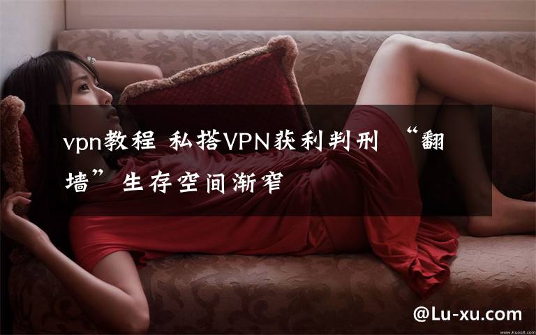 vpn教程 私搭VPN获利判刑 “翻墙”生存空间渐窄