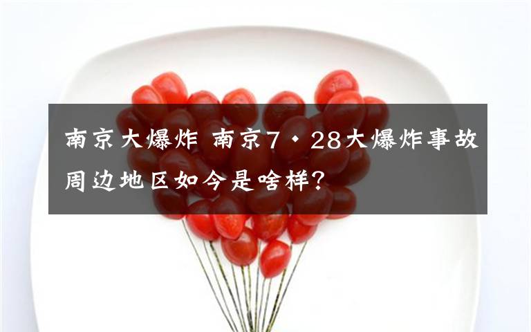 南京大爆炸 南京7·28大爆炸事故周边地区如今是啥样？