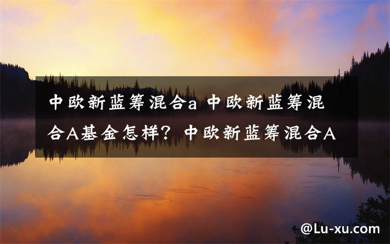 中欧新蓝筹混合a 中欧新蓝筹混合A基金怎样？中欧新蓝筹混合A基金怎么样？文章配图