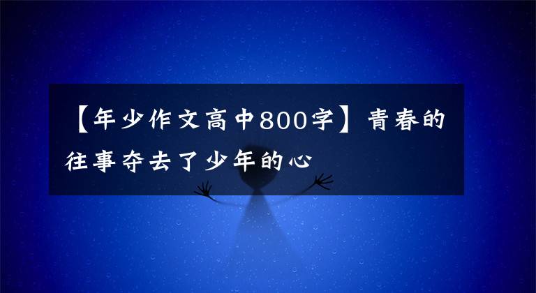 【年少作文高中800字】青春的往事夺去了少年的心