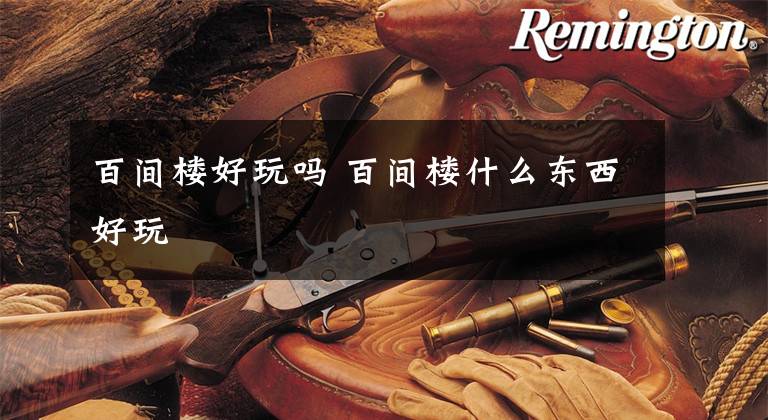 百间楼好玩吗 百间楼什么东西好玩文章配图