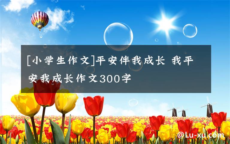 [小学生作文]平安伴我成长 我平安我成长作文300字文章配图