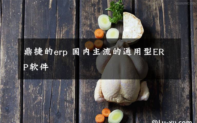 鼎捷的erp 国内主流的通用型ERP软件