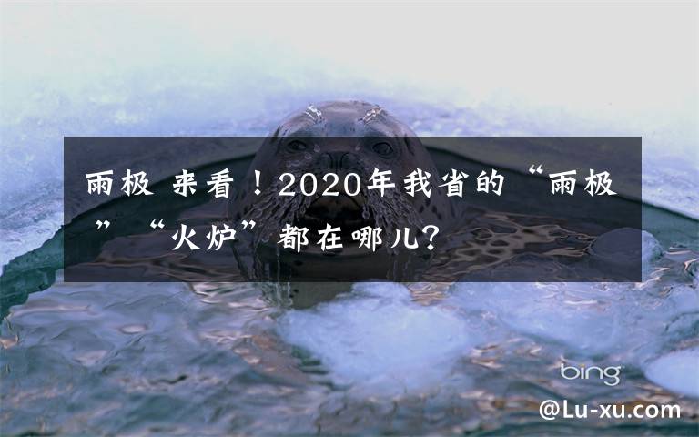 雨极 来看！2020年我省的“雨极 ”“火炉”都在哪儿？