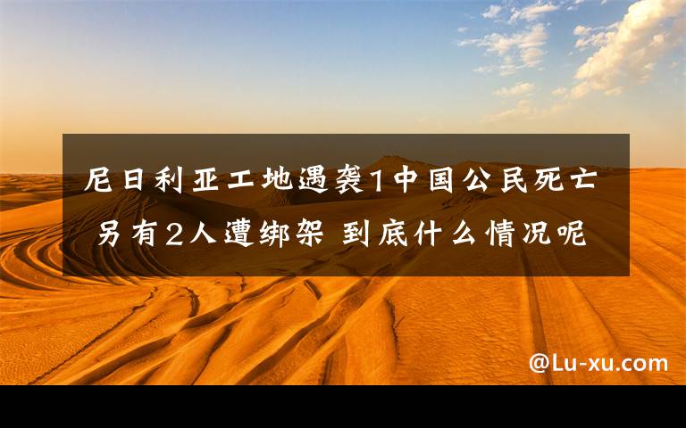 尼日利亚工地遇袭1中国公民死亡 另有2人遭绑架 到底什么情况呢？