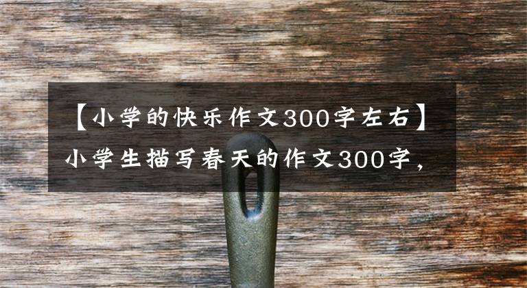 【小学的快乐作文300字左右】小学生描写春天的作文300字，必须帮助孩子收藏