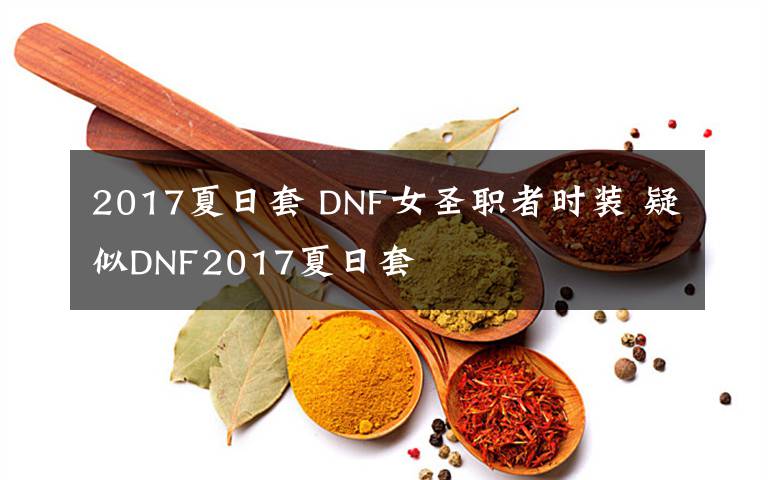 2017夏日套 DNF女圣职者时装 疑似DNF2017夏日套