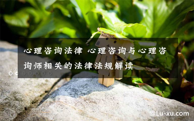 心理咨询法律 心理咨询与心理咨询师相关的法律法规解读