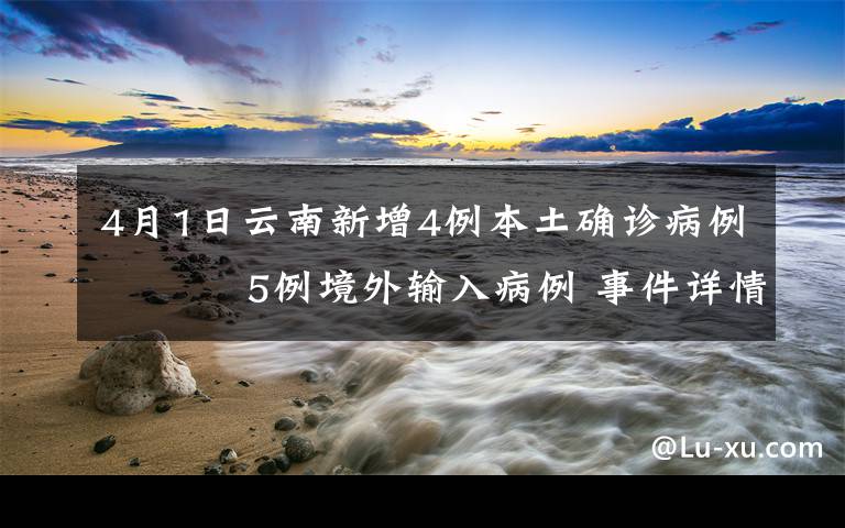 4月1日云南新增4例本土确诊病例    5例境外输入病例 事件详情始末介绍！