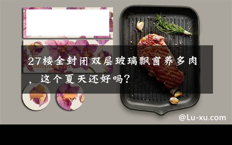 27楼全封闭双层玻璃飘窗养多肉，这个夏天还好吗？