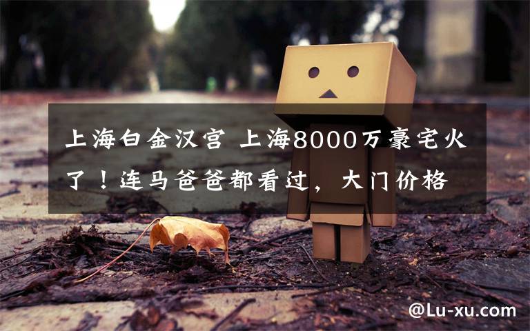 上海白金汉宫 上海8000万豪宅火了！连马爸爸都看过，大门价格能买2辆特斯拉，网友：很满意，就差钱了