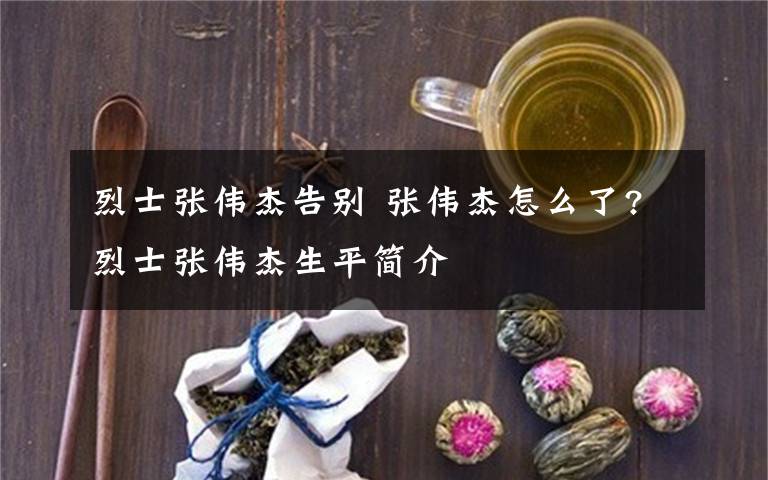 烈士张伟杰告别 张伟杰怎么了?烈士张伟杰生平简介