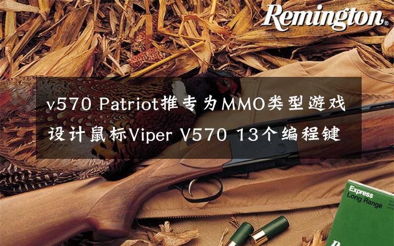 v570 Patriot推专为MMO类型游戏设计鼠标Viper V570 13个编程键