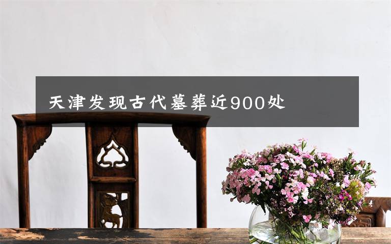 天津发现古代墓葬近900处