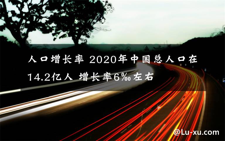 人口增长率 2020年中国总人口在14.2亿人 增长率6‰左右