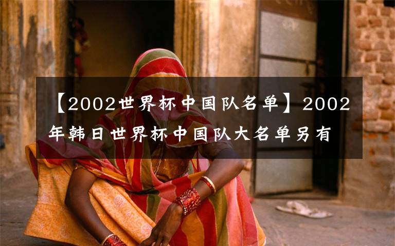 【2002世界杯中国队名单】2002年韩日世界杯中国队大名单另有隐情，原来我们都错怪了米卢