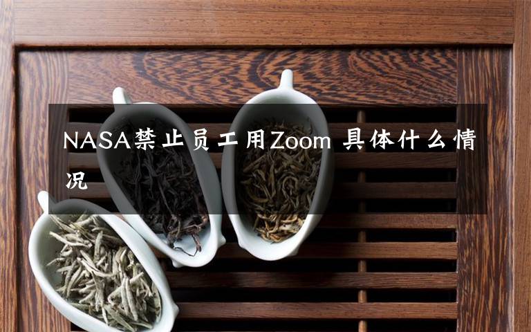 NASA禁止员工用Zoom 具体什么情况