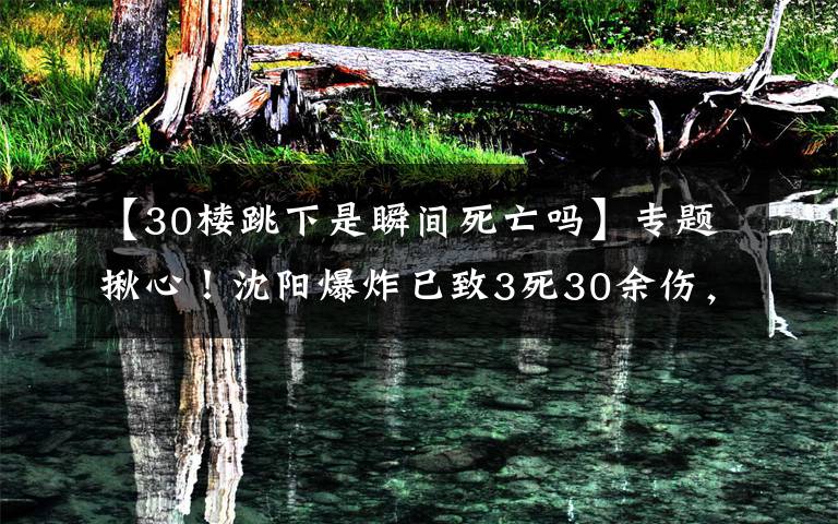 【30楼跳下是瞬间死亡吗】专题揪心！沈阳爆炸已致3死30余伤，行车记录仪拍下爆炸瞬间