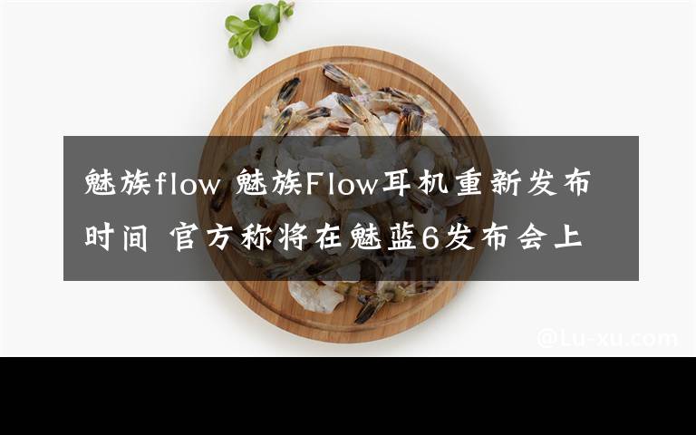 魅族flow 魅族Flow耳机重新发布时间 官方称将在魅蓝6发布会上公布