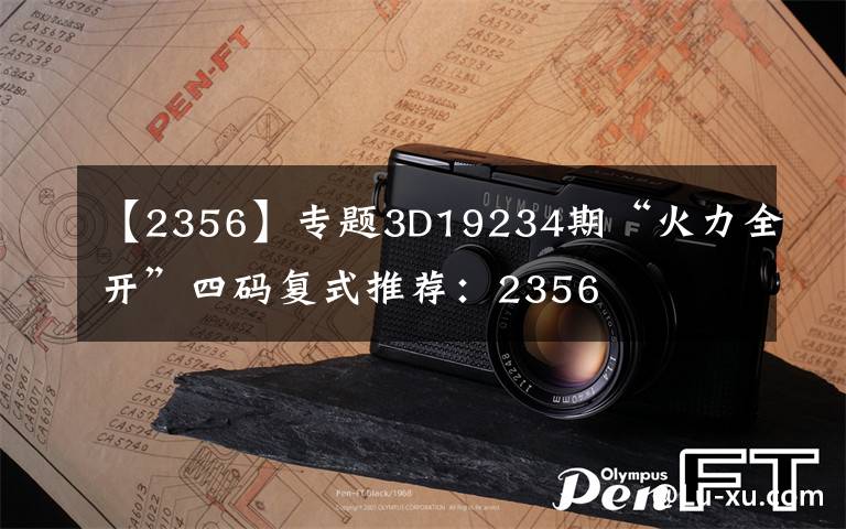 【2356】专题3D19234期“火力全开”四码复式推荐：2356