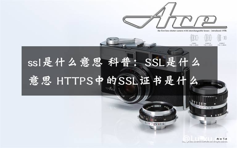 ssl是什么意思 科普：SSL是什么意思 HTTPS中的SSL证书是什么