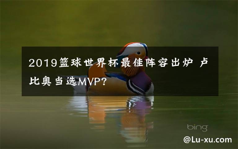 2019篮球世界杯最佳阵容出炉 卢比奥当选MVP?