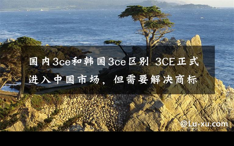 国内3ce和韩国3ce区别 3CE正式进入中国市场，但需要解决商标问题