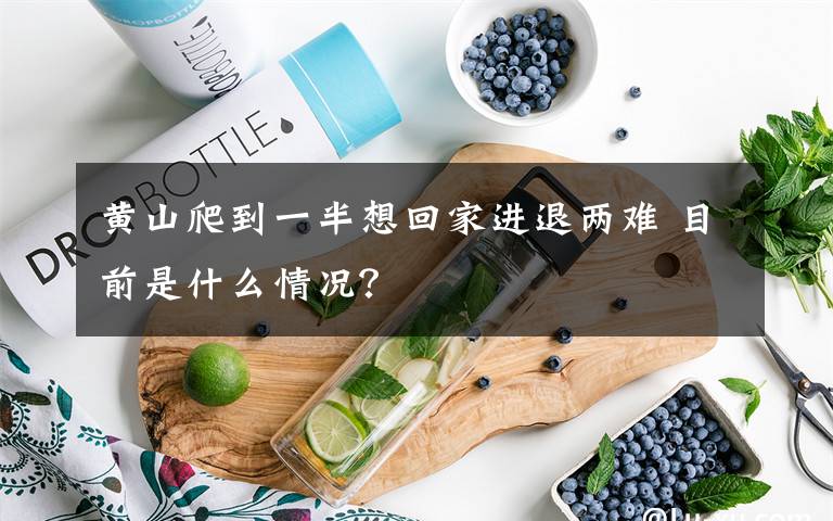 黄山爬到一半想回家进退两难 目前是什么情况？