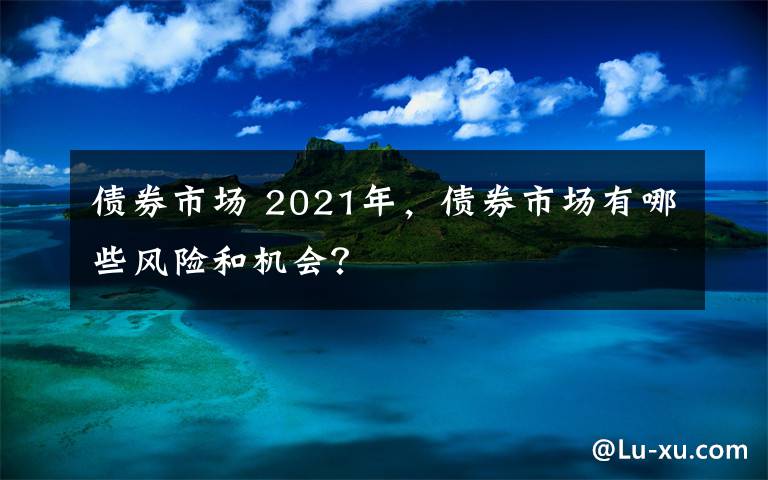 债券市场 2021年，债券市场有哪些风险和机会？