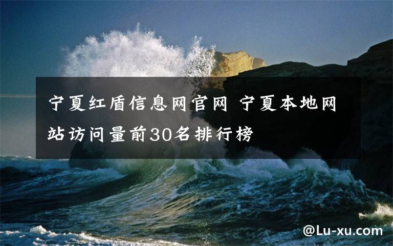 宁夏红盾信息网官网 宁夏本地网站访问量前30名排行榜