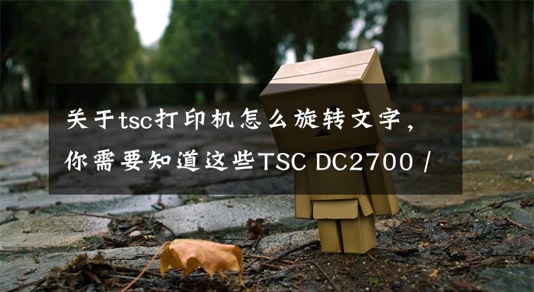 关于tsc打印机怎么旋转文字，你需要知道这些TSC DC2700 / DC2900打印机-娱乐与服务业桌面打印机