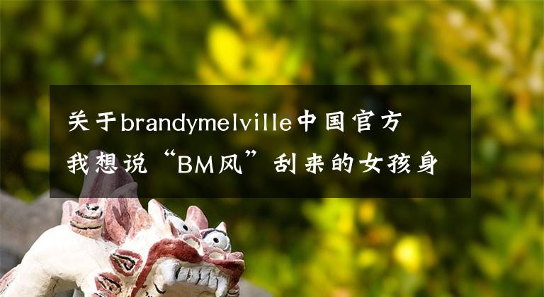 关于brandymelville中国官方我想说“BM风”刮来的女孩身体革命