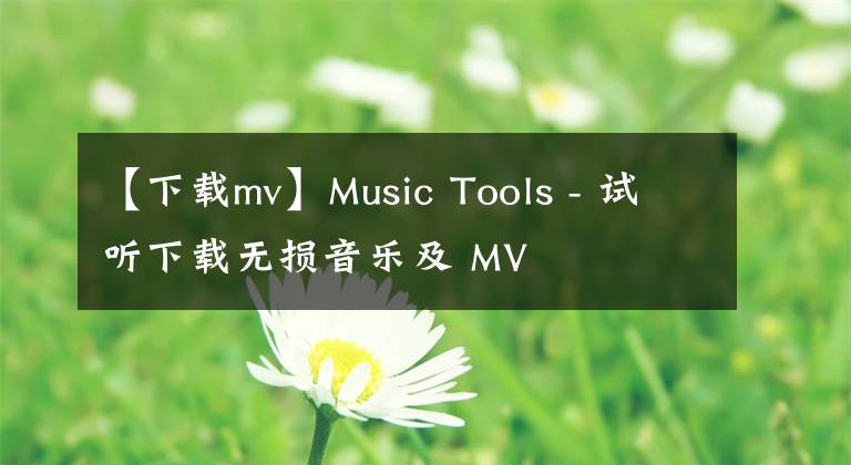 【下载mv】Music Tools - 试听下载无损音乐及 MV