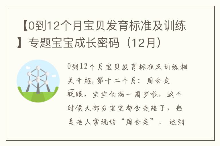 【0到12个月宝贝发育标准及训练】专题宝宝成长密码（12月）