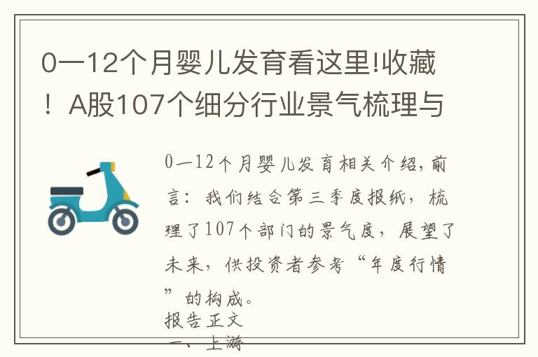 0一12个月婴儿发育看这里!收藏！A股107个细分行业景气梳理与展望