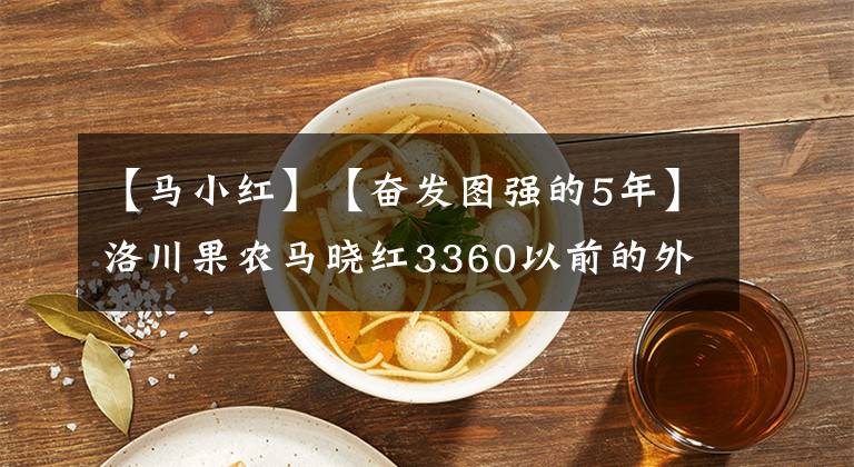 【马小红】【奋发图强的5年】洛川果农马晓红3360以前的外出务工人员今天成为有钱人的专家。