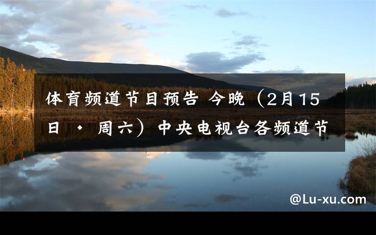 体育频道节目预告 今晚（2月15日 · 周六）中央电视台各频道节目预告