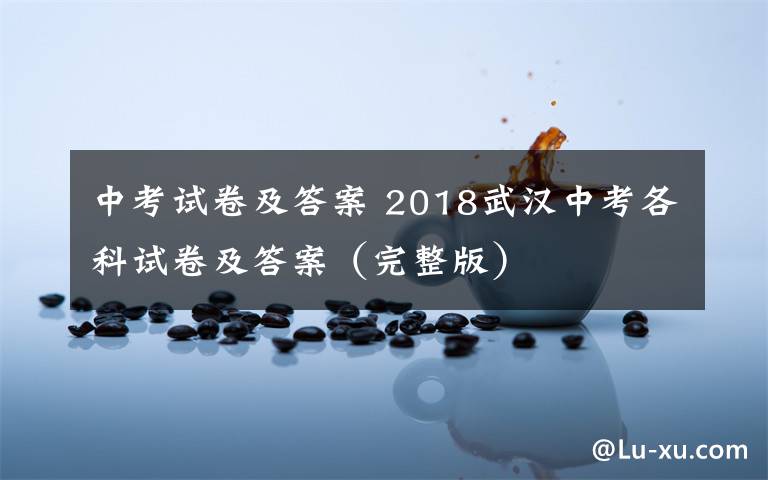 中考试卷及答案 2018武汉中考各科试卷及答案（完整版）