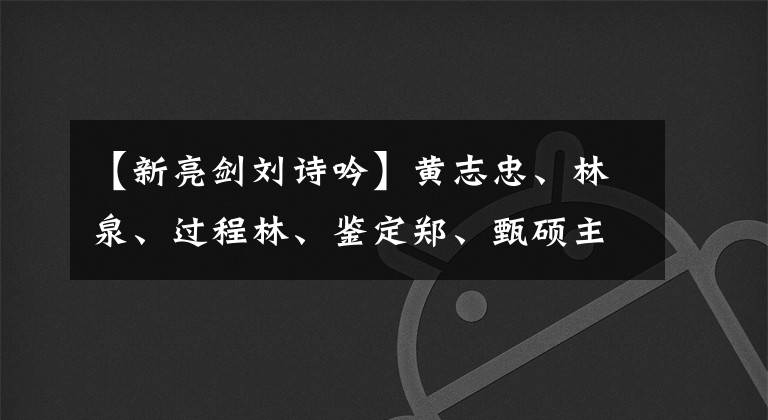 【新亮剑刘诗吟】黄志忠、林泉、过程林、鉴定郑、甄硕主演《新亮剑》。